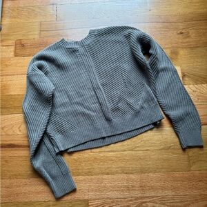 Lululemon Green Gray Women's Sweater